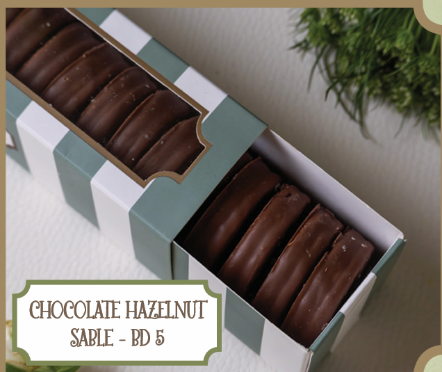 Chocolate Hazelnut Sable