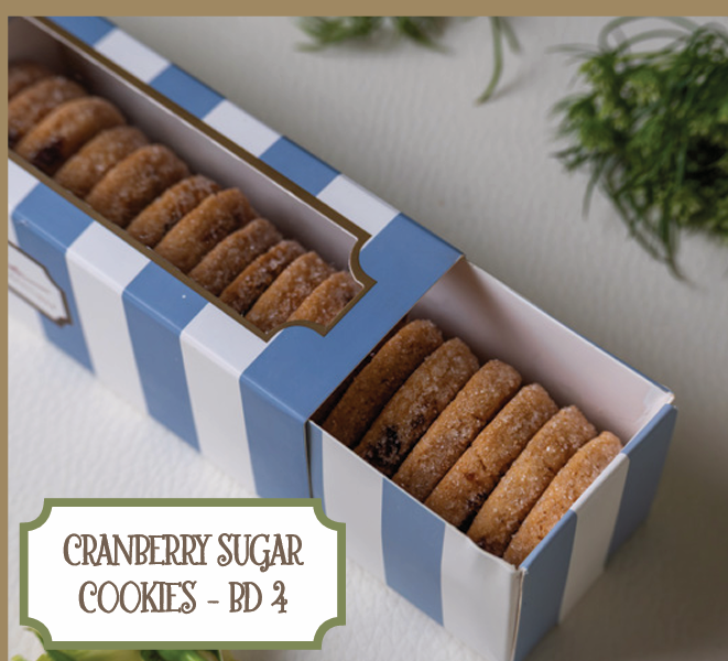 Cranberry Sugar Cookies