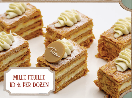 Mille Feuille (3 piecs)