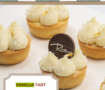 Vanilla Tart (3 pcs)