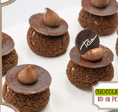 Chocolate Choux (3 pieces)