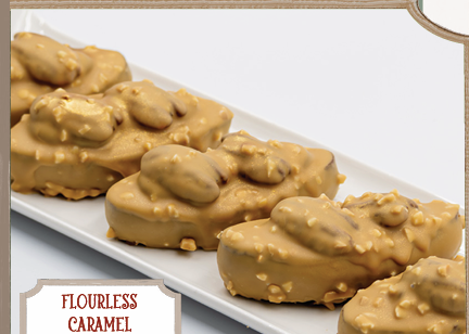 Flourless Chocolate Caramel Bar (2 pcs)