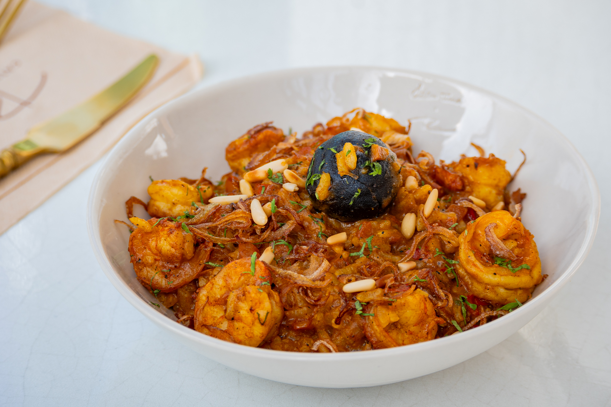 Prawn Machbous Risotto