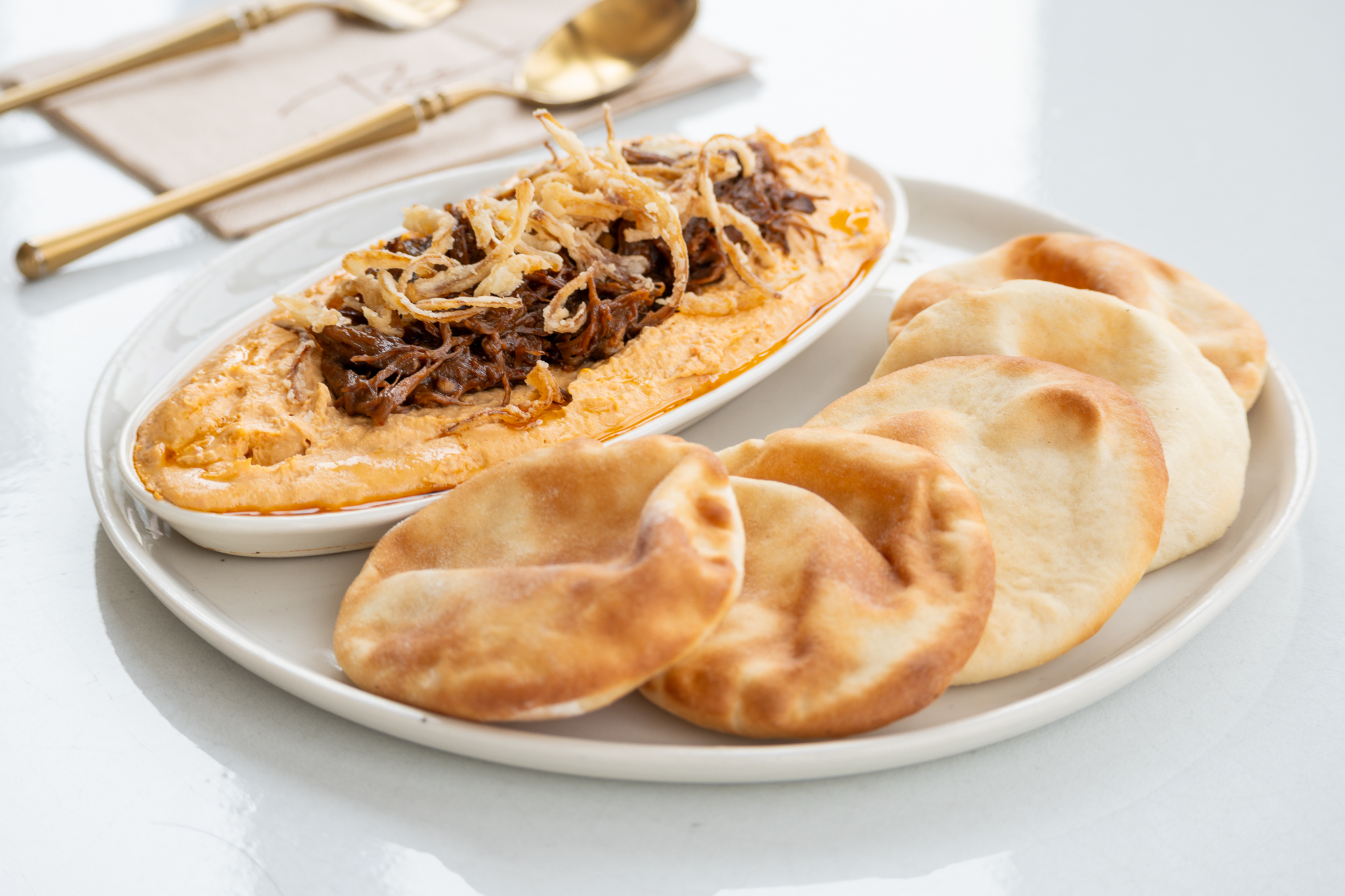 Smoked Beef Hummus